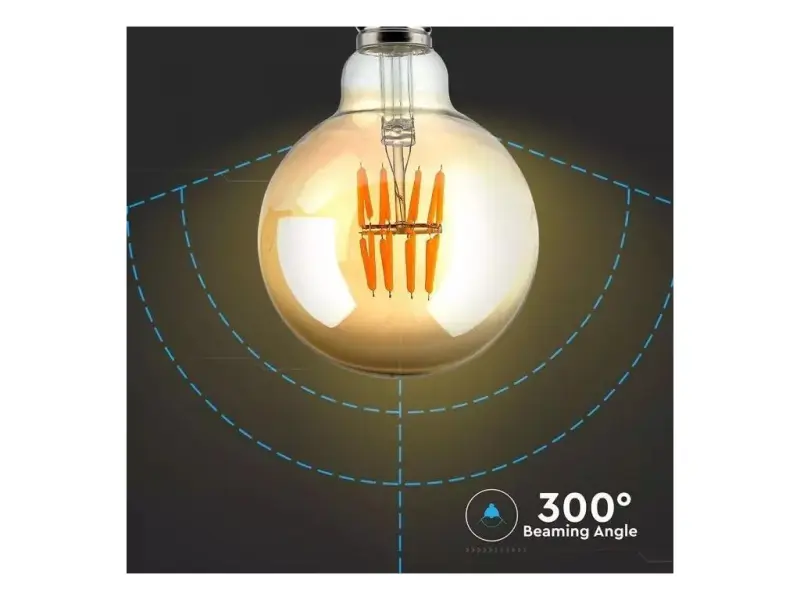 219187_VT-2019_V-TAC FILAMENT AMBER LED ZIAROVKA